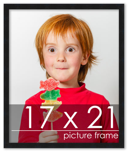 Contemporary Black Wood Picture Frame
