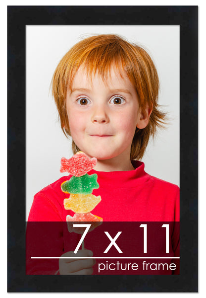 Contemporary Black Wood Picture Frame