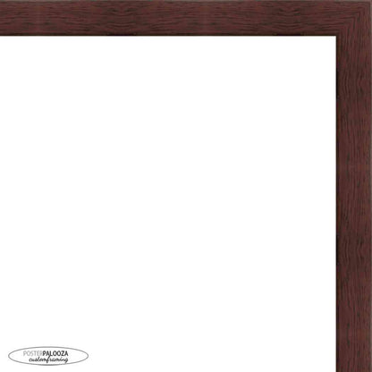 Traditional Mahogany Wood Picture Frame