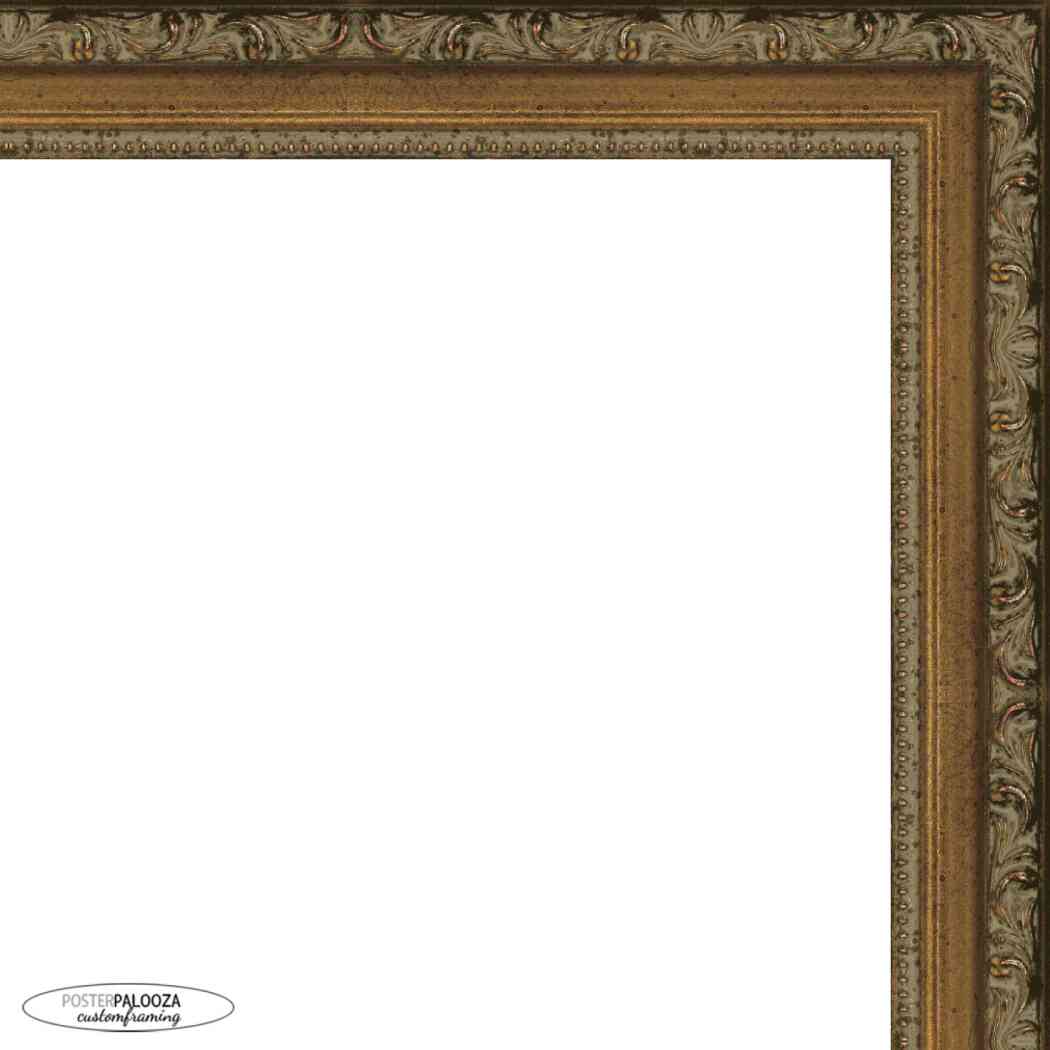 antique gold Frame for Certificates & Diplomas