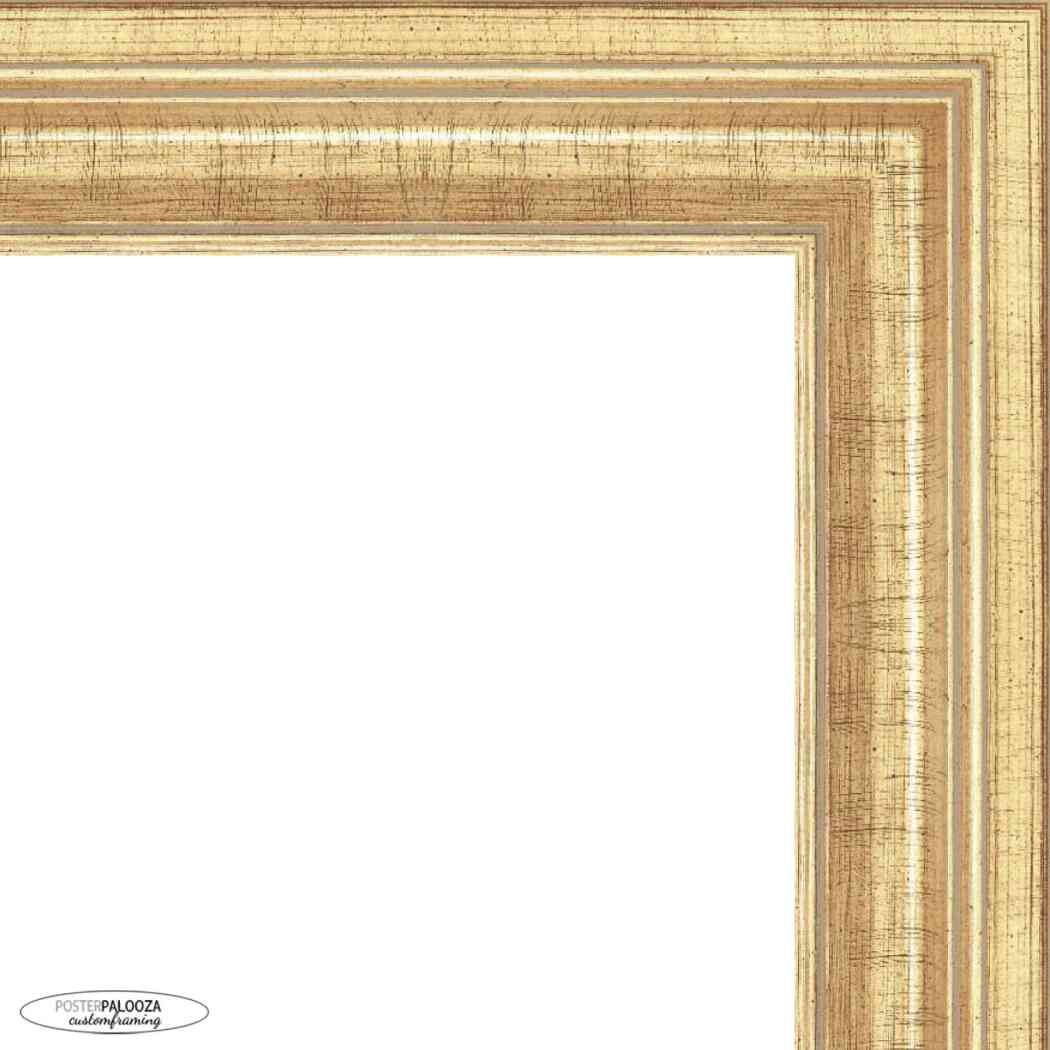antique gold Frame for Certificates & Diplomas