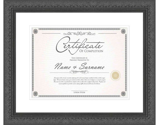 mahogany Frame for Certificates & Diplomas