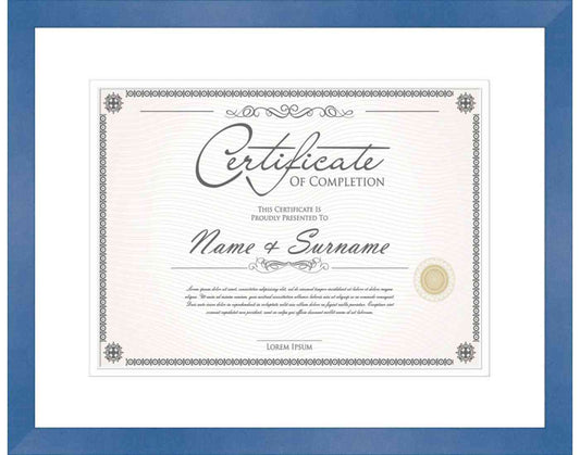 color Frame for Certificates & Diplomas