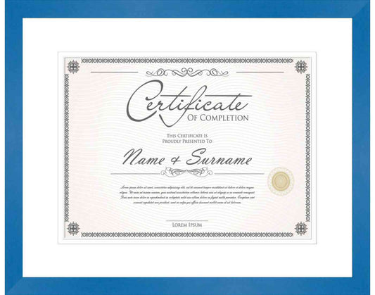color Frame for Certificates & Diplomas
