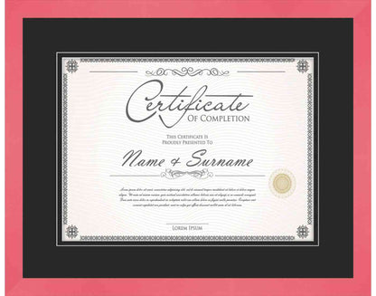 color Frame for Certificates & Diplomas