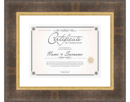 acid Frame for Certificates & Diplomas