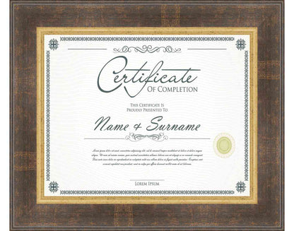 acid Frame for Certificates & Diplomas