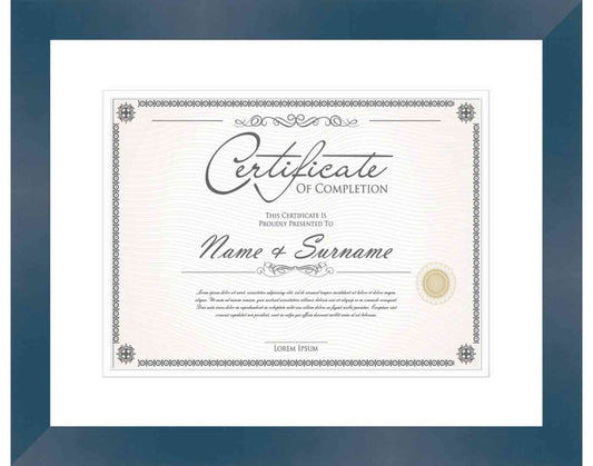 color Frame for Certificates & Diplomas