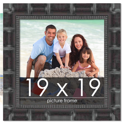 Bamboo Black Wood Picture Frame