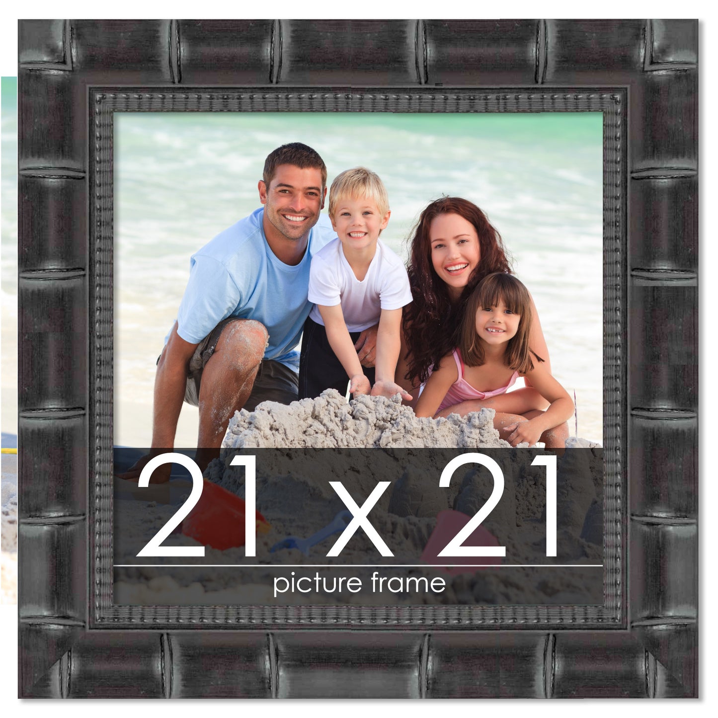 Bamboo Black Wood Picture Frame