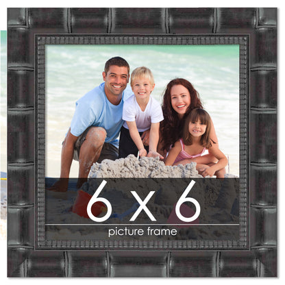 Bamboo Black Wood Picture Frame