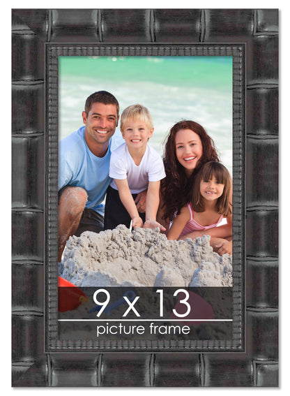 Bamboo Black Wood Picture Frame