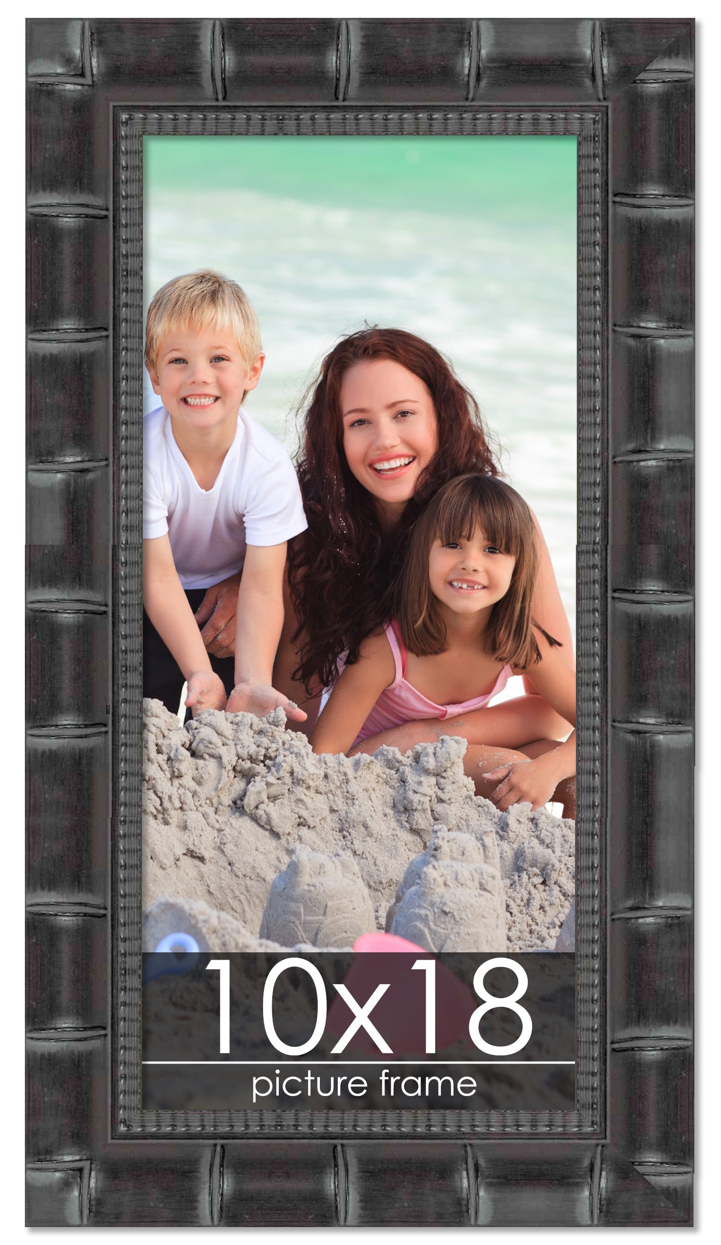 Bamboo Black Wood Picture Frame