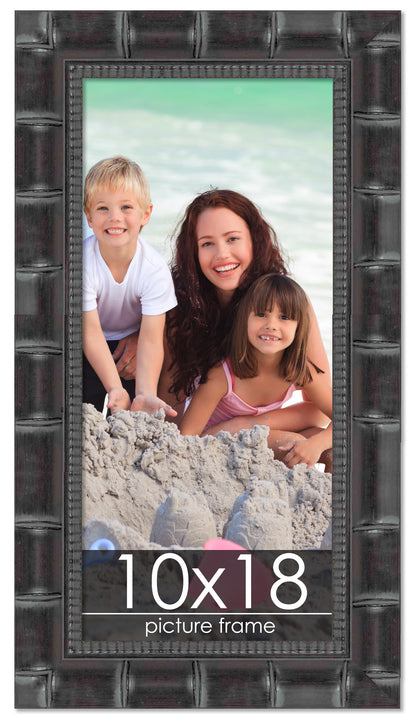 Bamboo Black Wood Picture Frame