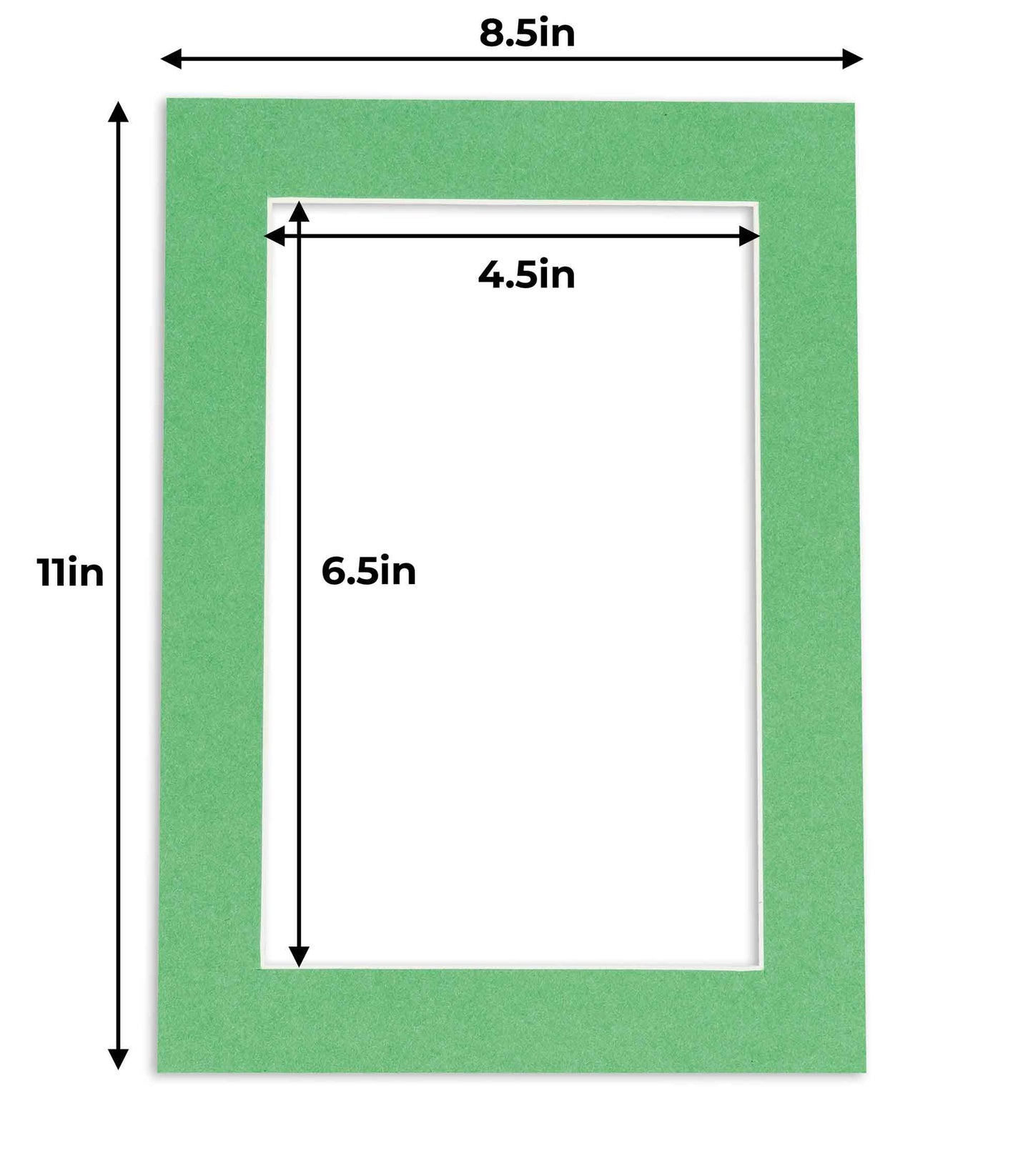 Turf Green Precut Acid-Free Matboard