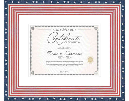Color Frame for Certificates & Diplomas