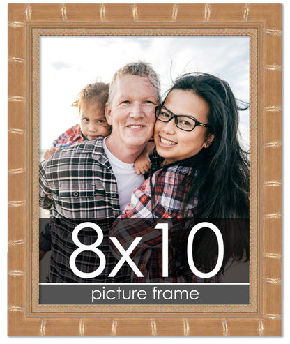 Bamboo Gold Wood Picture Frame