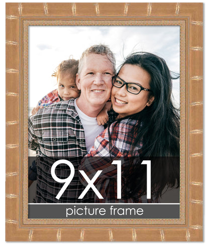 Bamboo Gold Wood Picture Frame
