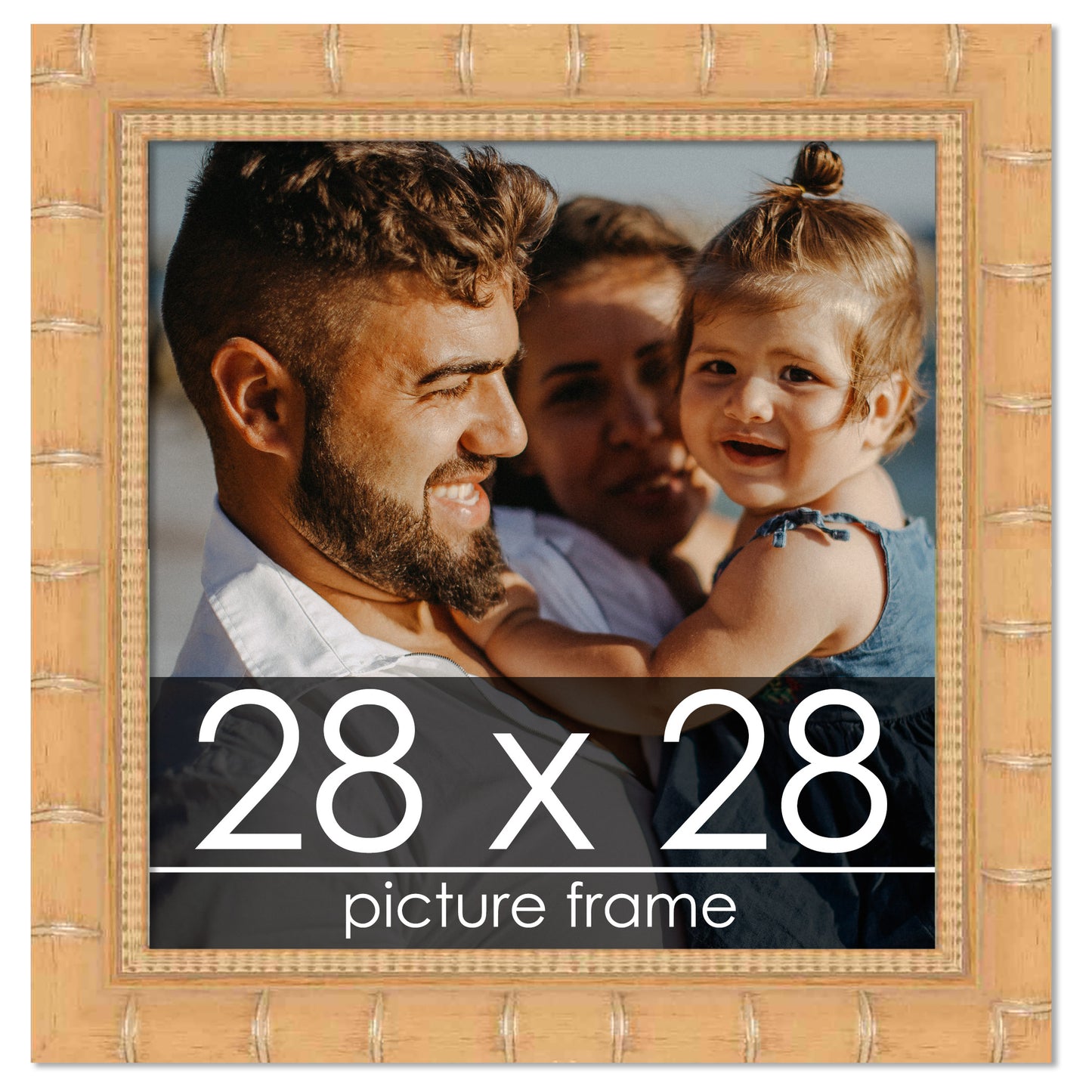 Bamboo Natural Wood Picture Frame