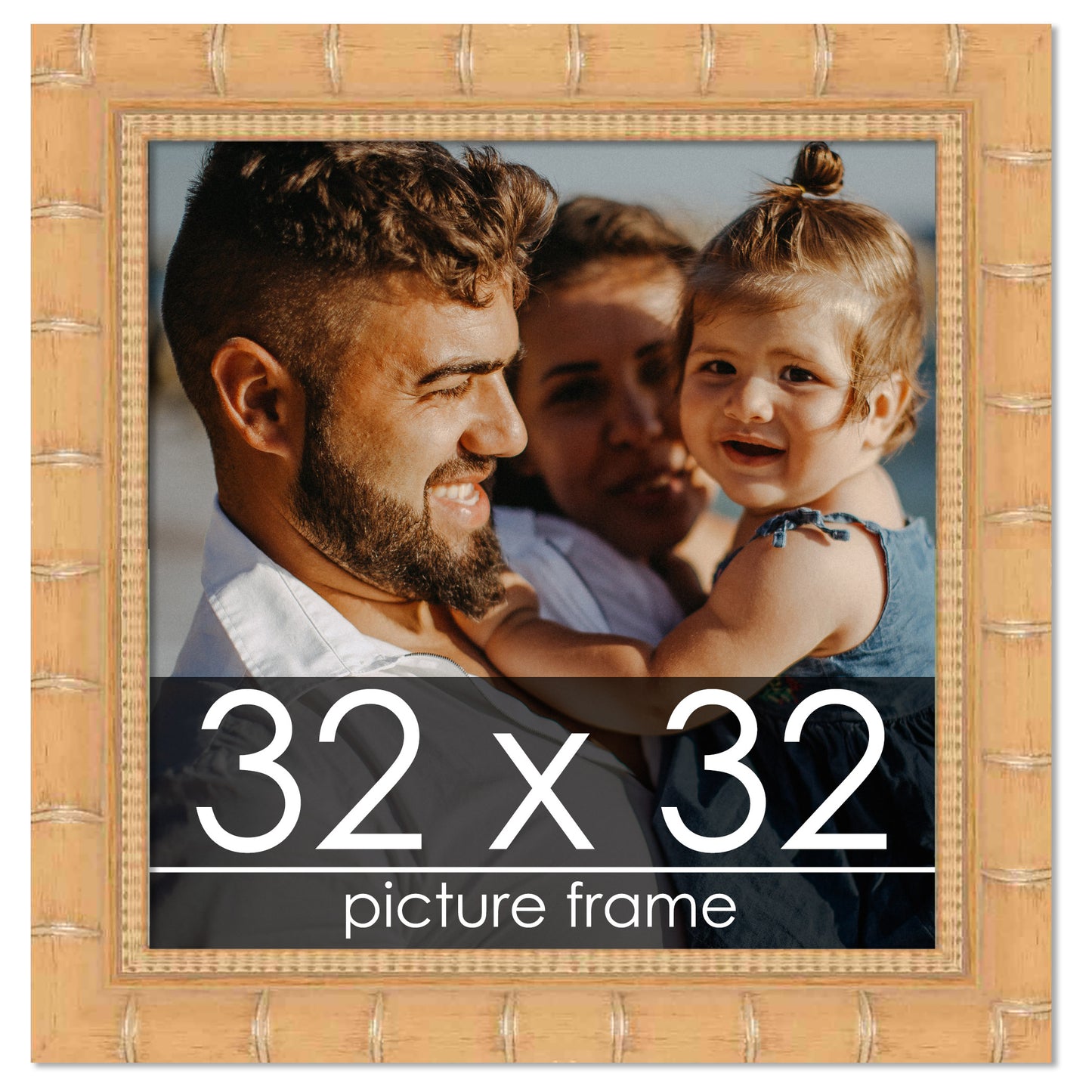 Bamboo Natural Wood Picture Frame