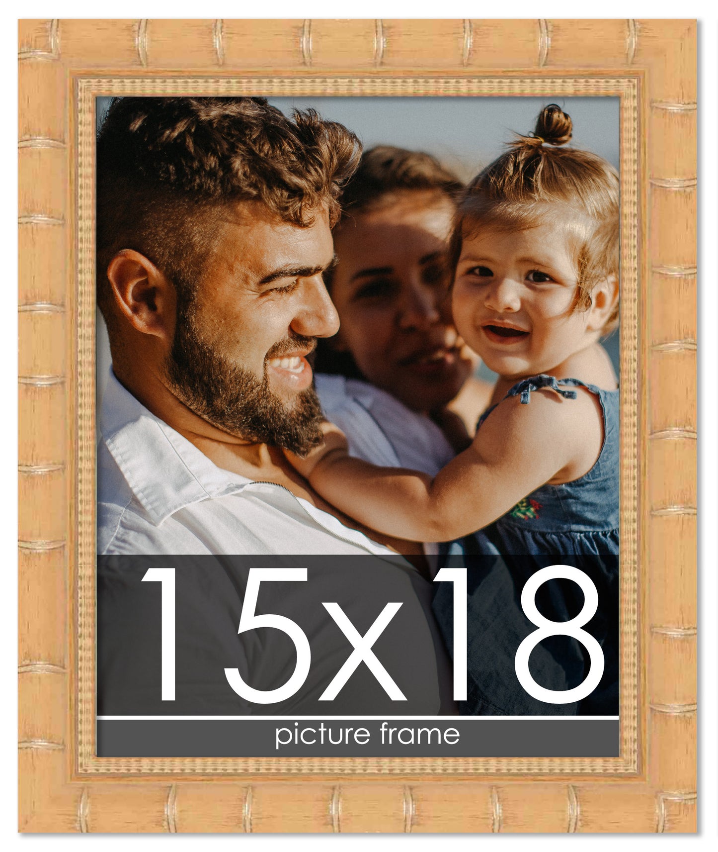 Bamboo Natural Wood Picture Frame
