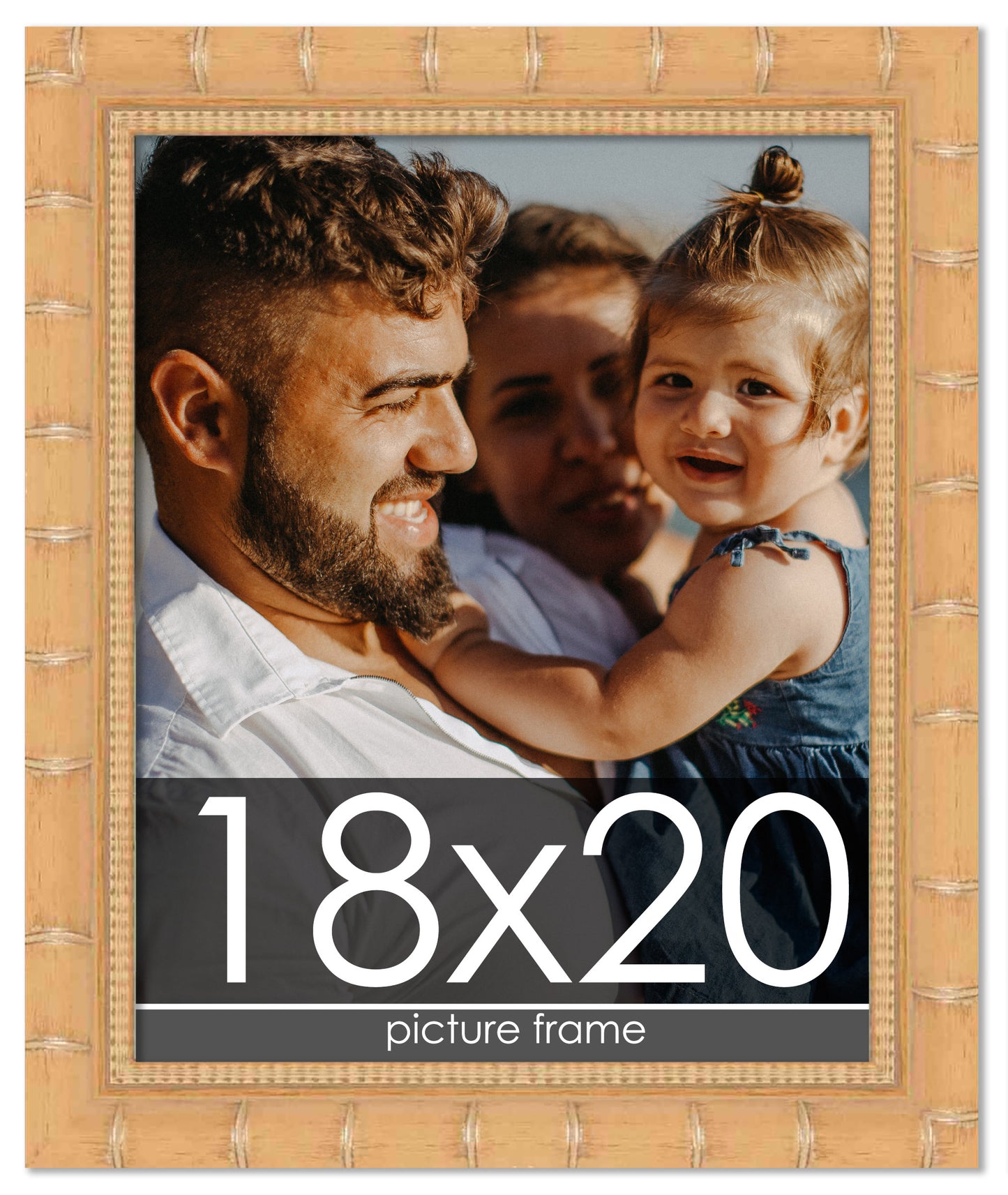 Bamboo Natural Wood Picture Frame