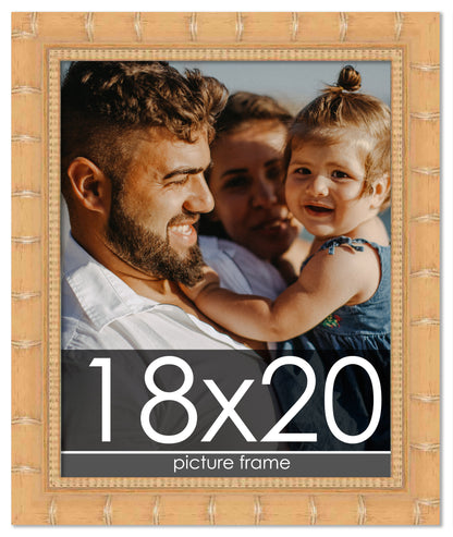 Bamboo Natural Wood Picture Frame