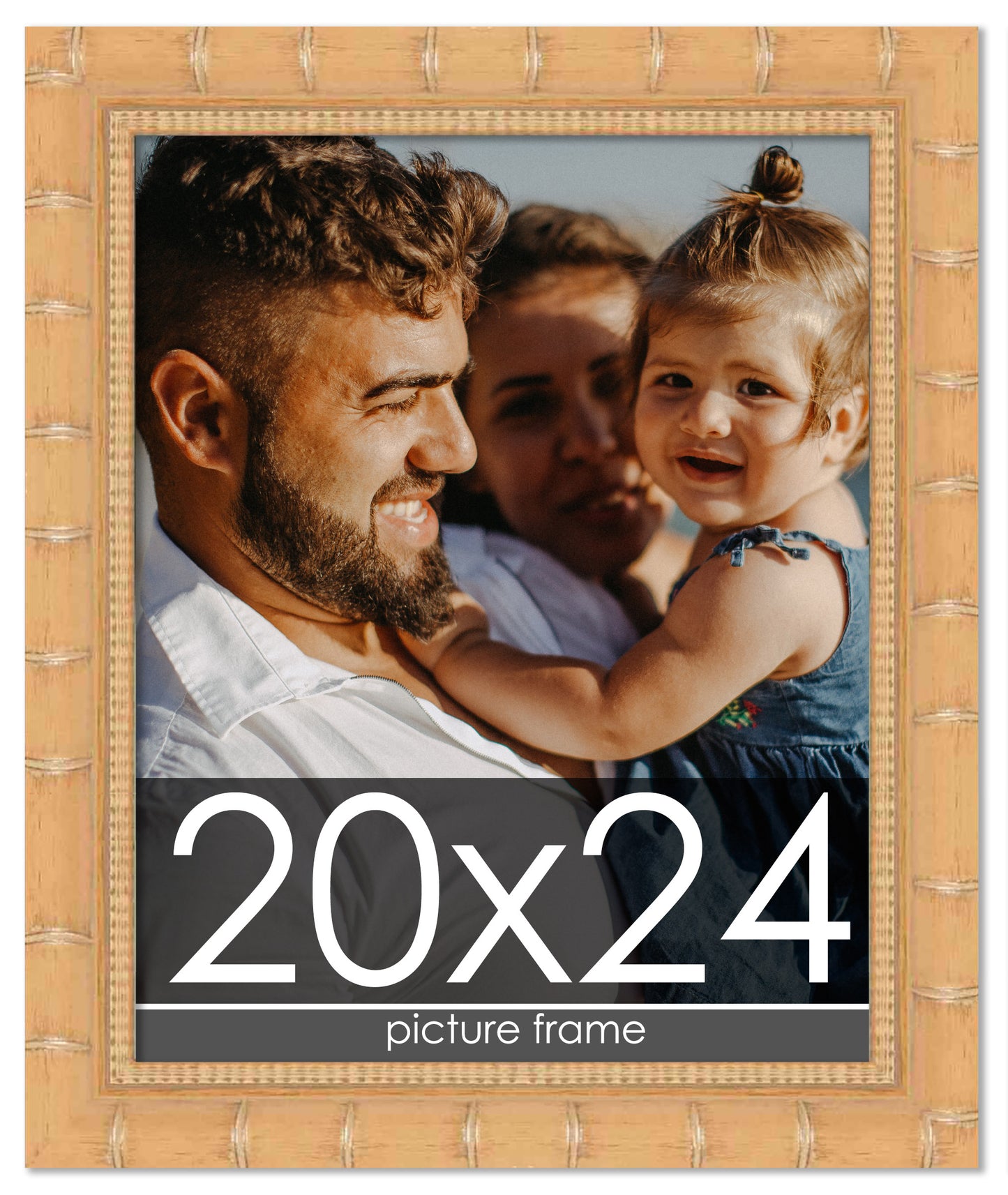 Bamboo Natural Wood Picture Frame