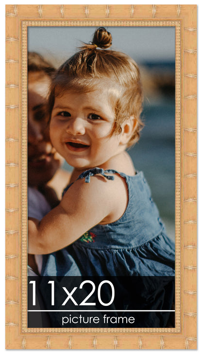 Bamboo Natural Wood Picture Frame