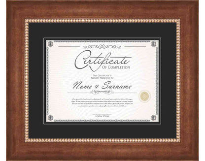 Copper Frame for Certificates & Diplomas