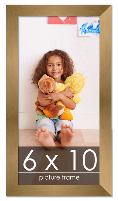 Contemporary Bronze Wood Picture Frame