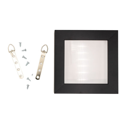 4 Hole Zinc-Plated Heavy Duty D Ring Picture Hanger