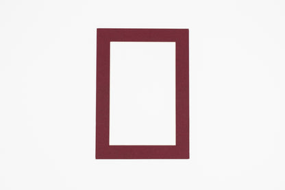 Maroon Precut Acid-Free Matboard