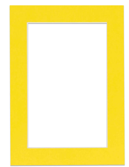 Yellow Precut Acid-Free Matboard