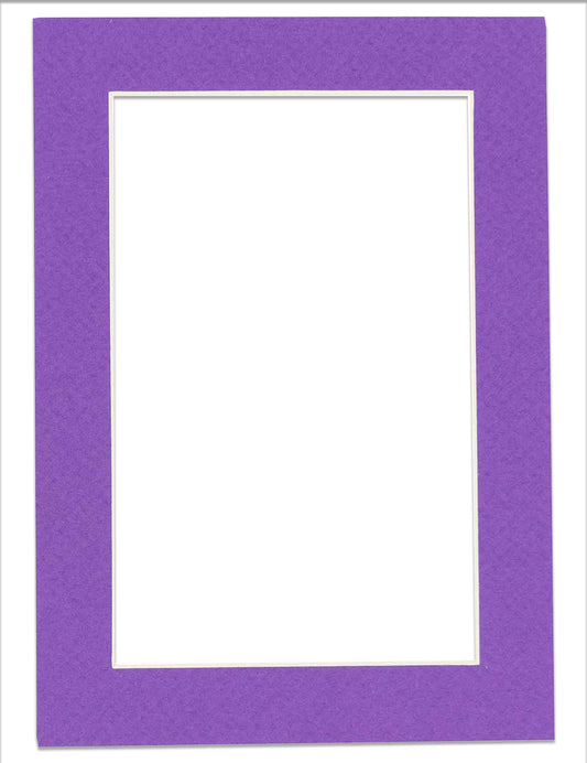 Purple Precut Acid-Free Matboard