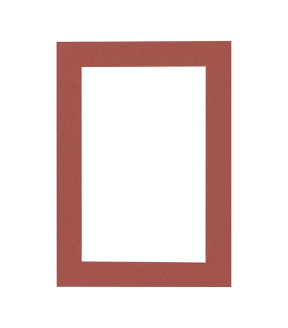 Brick Red Precut Acid-Free Matboard