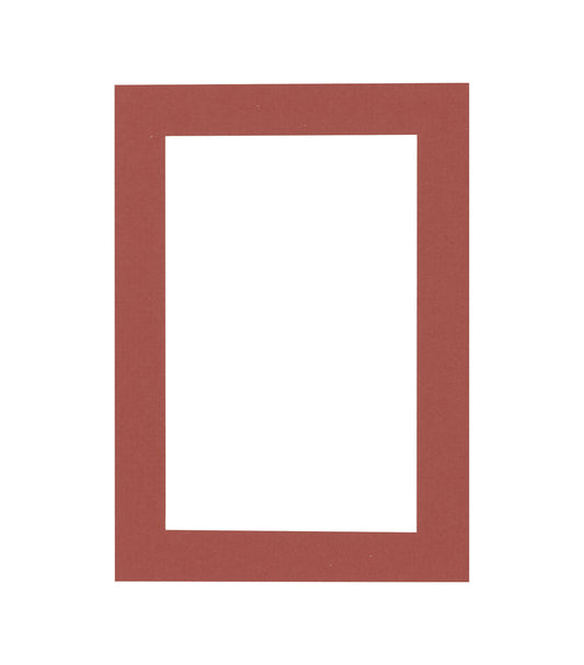 Brick Red Precut Acid-Free Matboard