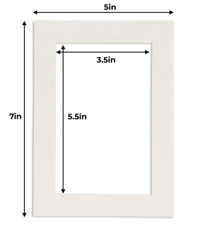 Oyster Shell White Precut Acid-Free Matboard