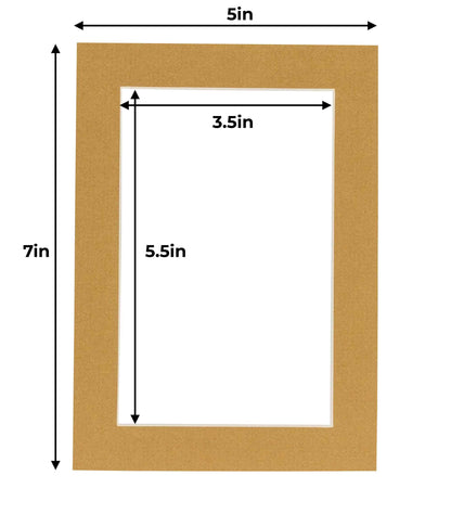 Rattan Beige Precut Acid-Free Matboard