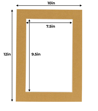 Rattan Beige Precut Acid-Free Matboard