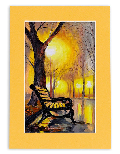 Topaz Orange Precut Acid-Free Matboard Set with Clear Bag & Backing