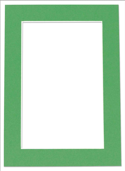 Bright Green Precut Acid-Free Matboard