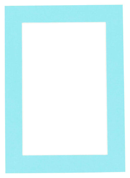 Aquamarine Blue Precut Acid-Free Matboard