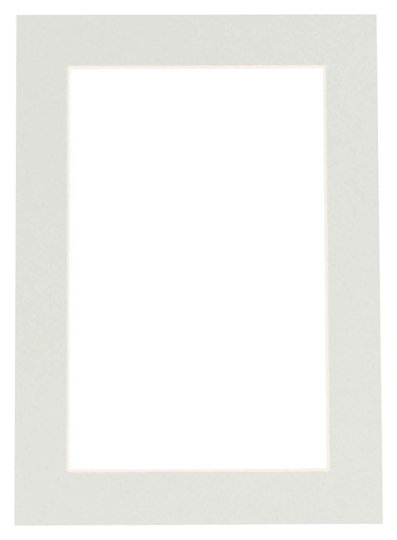 Taupe Beige Precut Acid-Free Matboard Set with Clear Bag & Backing