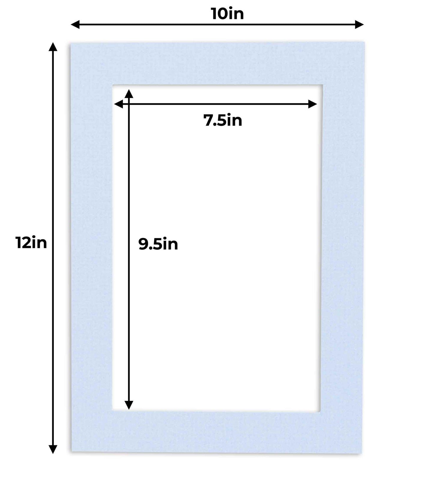 Brittany Blue Precut Acid-Free Matboard