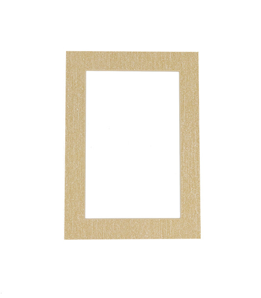 Fresh Linen Canvas Precut Acid-Free Matboard
