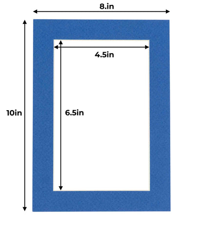 Royal Blue Precut Acid-Free Matboard