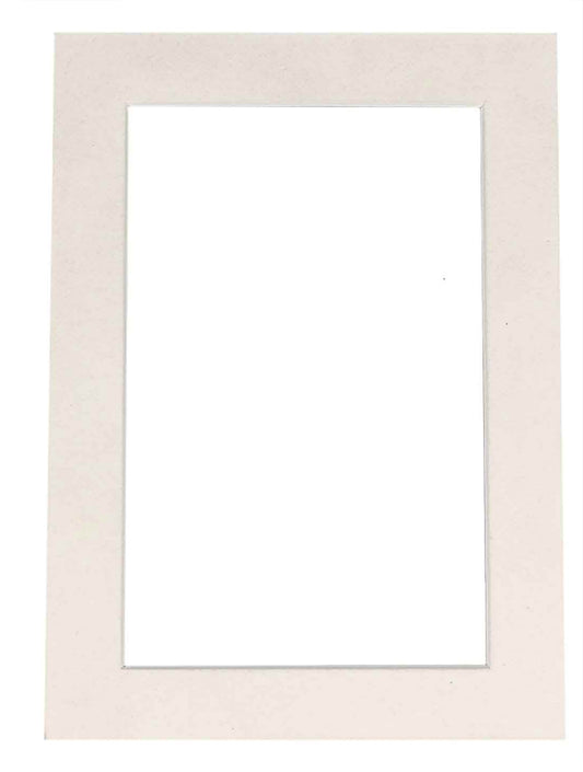 White Suede Precut Acid-Free Matboard
