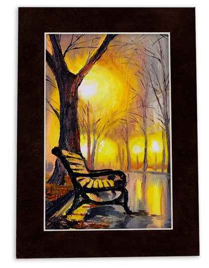 Pack of 25 Brown Suede Precut Acid-Free Matboard Set with Clear Bags & Backings