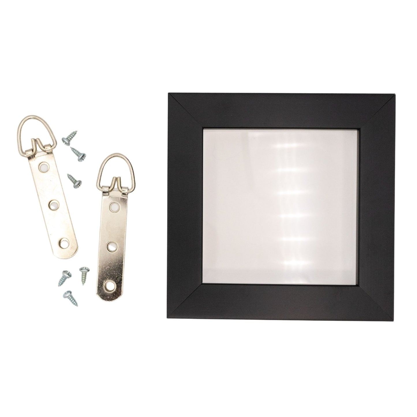 3-3/4" x 1" Zinc-Plated Heavy Duty D Ring Picture Hanger